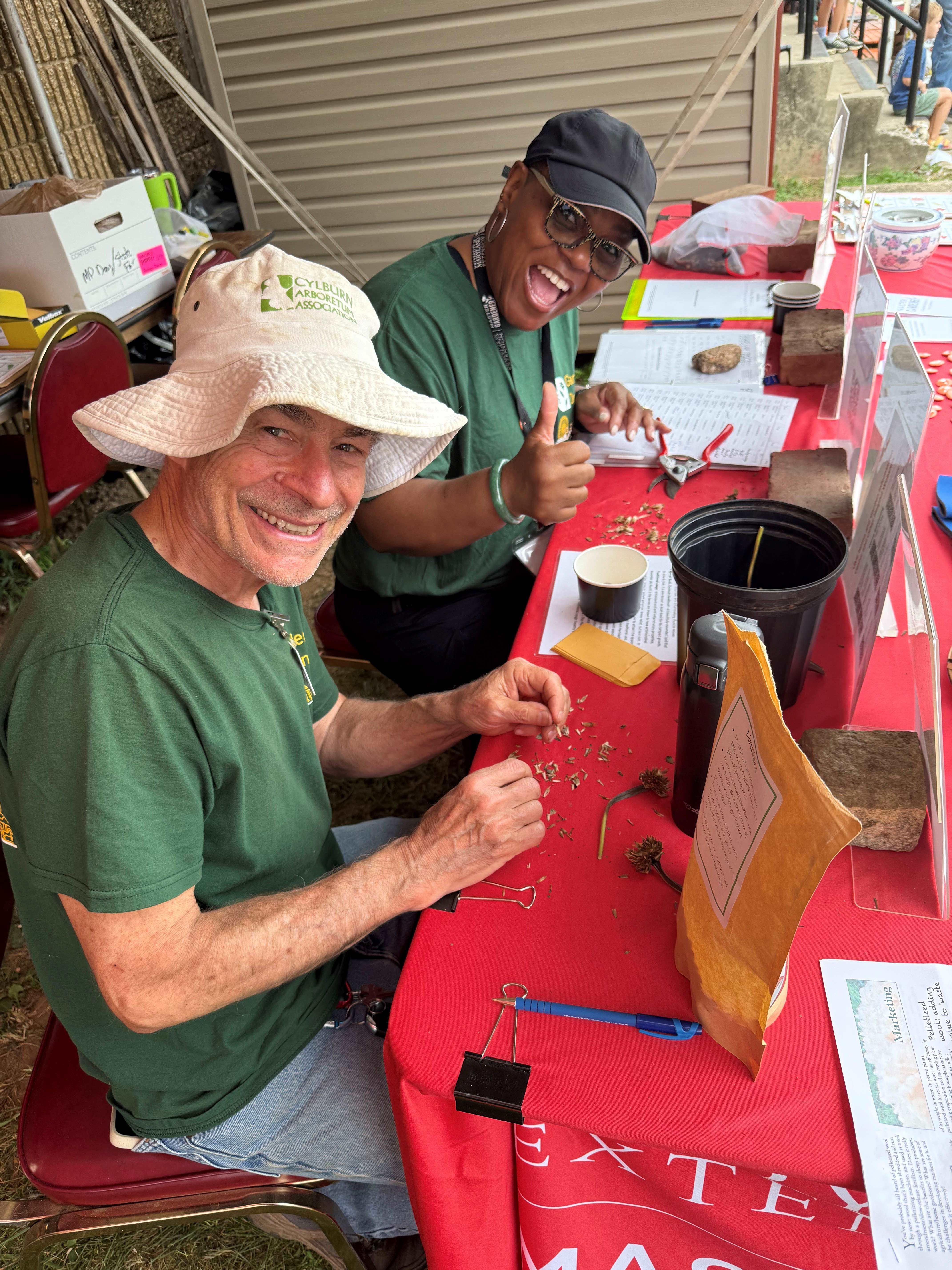 Master Gardeners at the Maryland State Fair