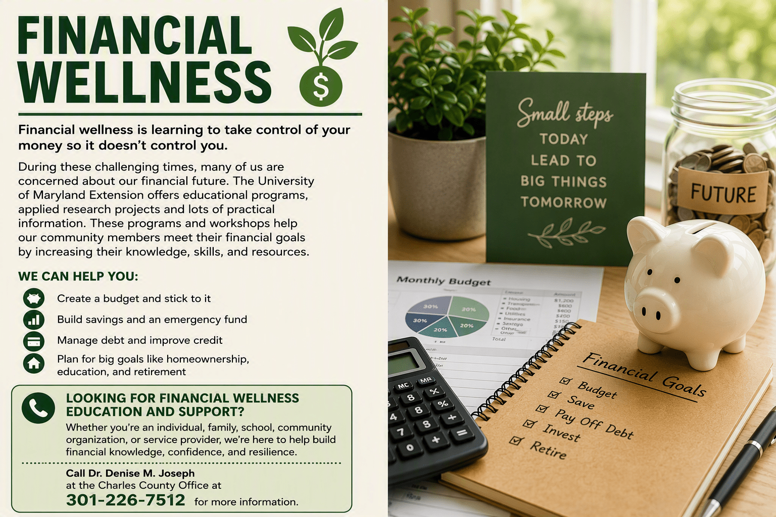 Family and Consumer Sciences Financial Wellness Services