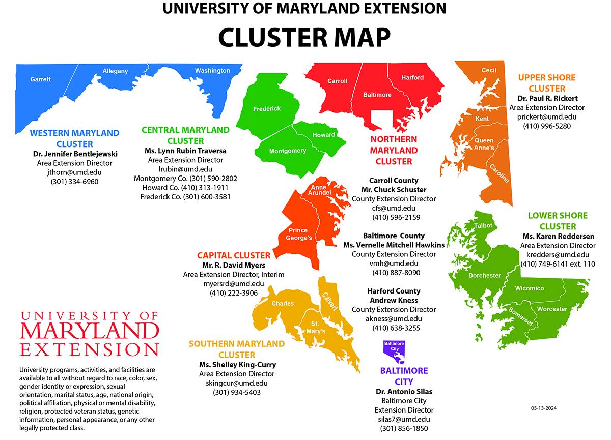 UME Cluster Map