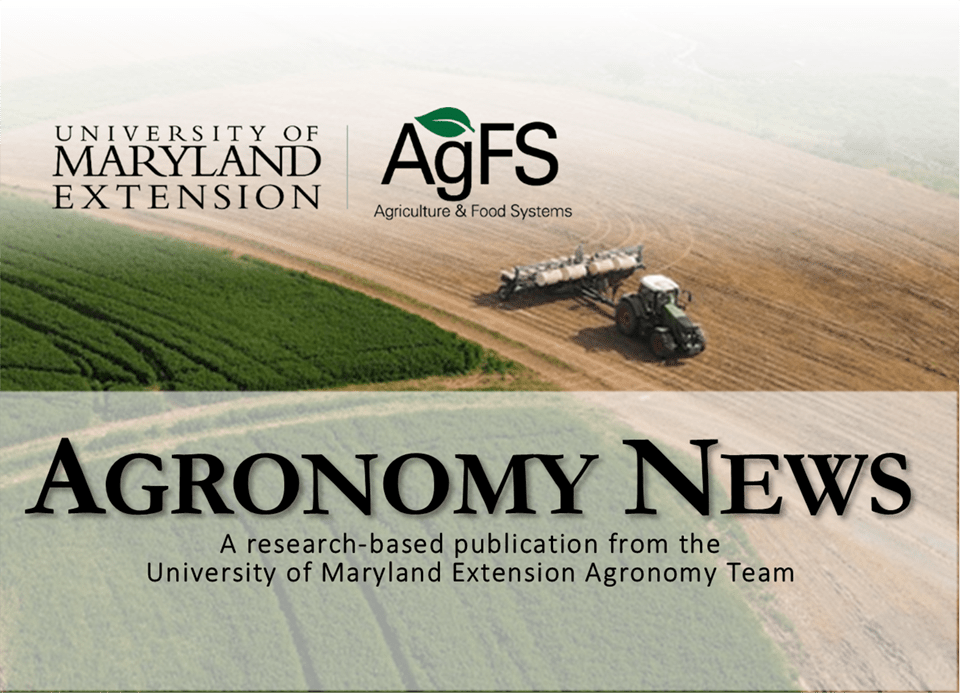 Agronomy News Cover for May 2024