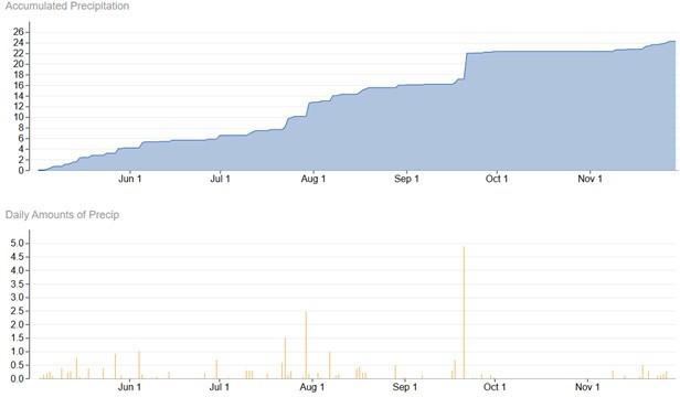 May - Nov 2024 WYE Precip