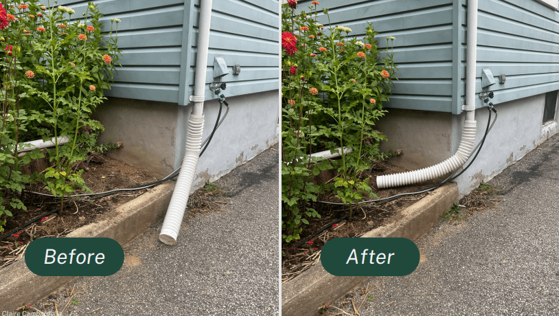 Downspout Redirect