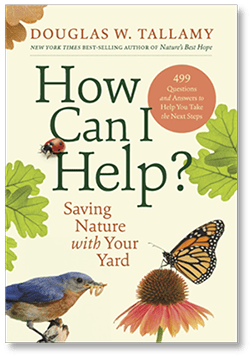 Cover image for Douglas Tallamy's latest book, “How Can I Help? Saving Nature with Your Yard” 