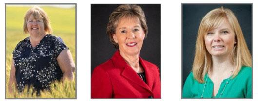 Dr. Wendy Powers (left), Jenny Rhodes (center), and Dr. Shannon Dill (right)