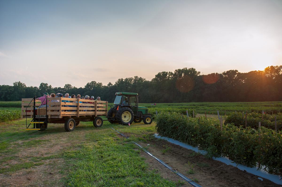 Twilight tour at University of Maryland CMREC Upper Marlboro