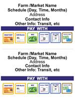 A local food poster example English version 