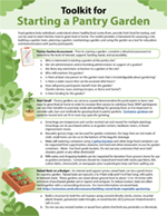 Pantry Garden Resources