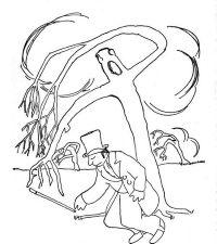 A cartoon by James Thurber about Great-Uncle Zenas and the chestnut blight. 