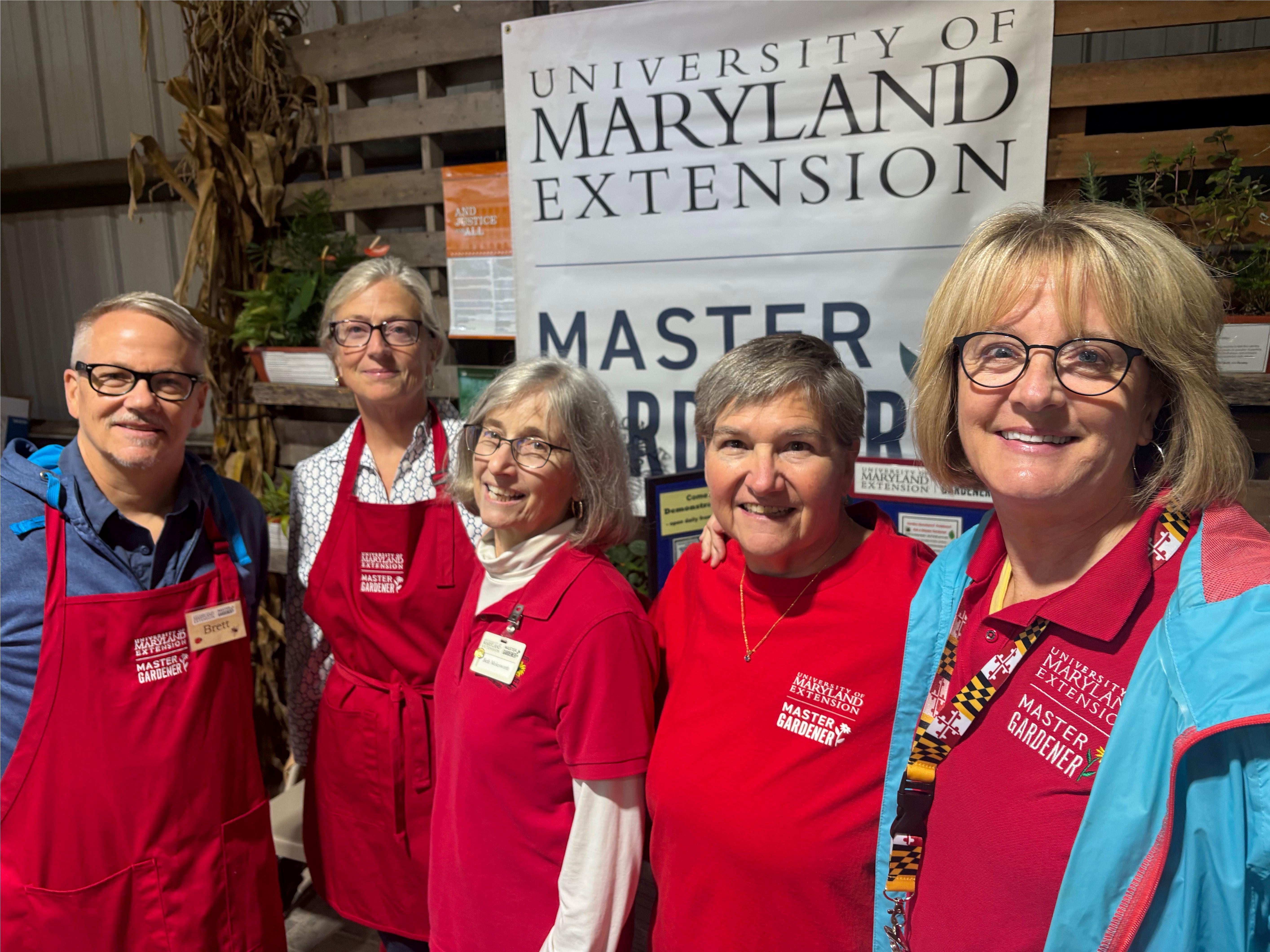 Frederick County Master Gardeners at the county fair